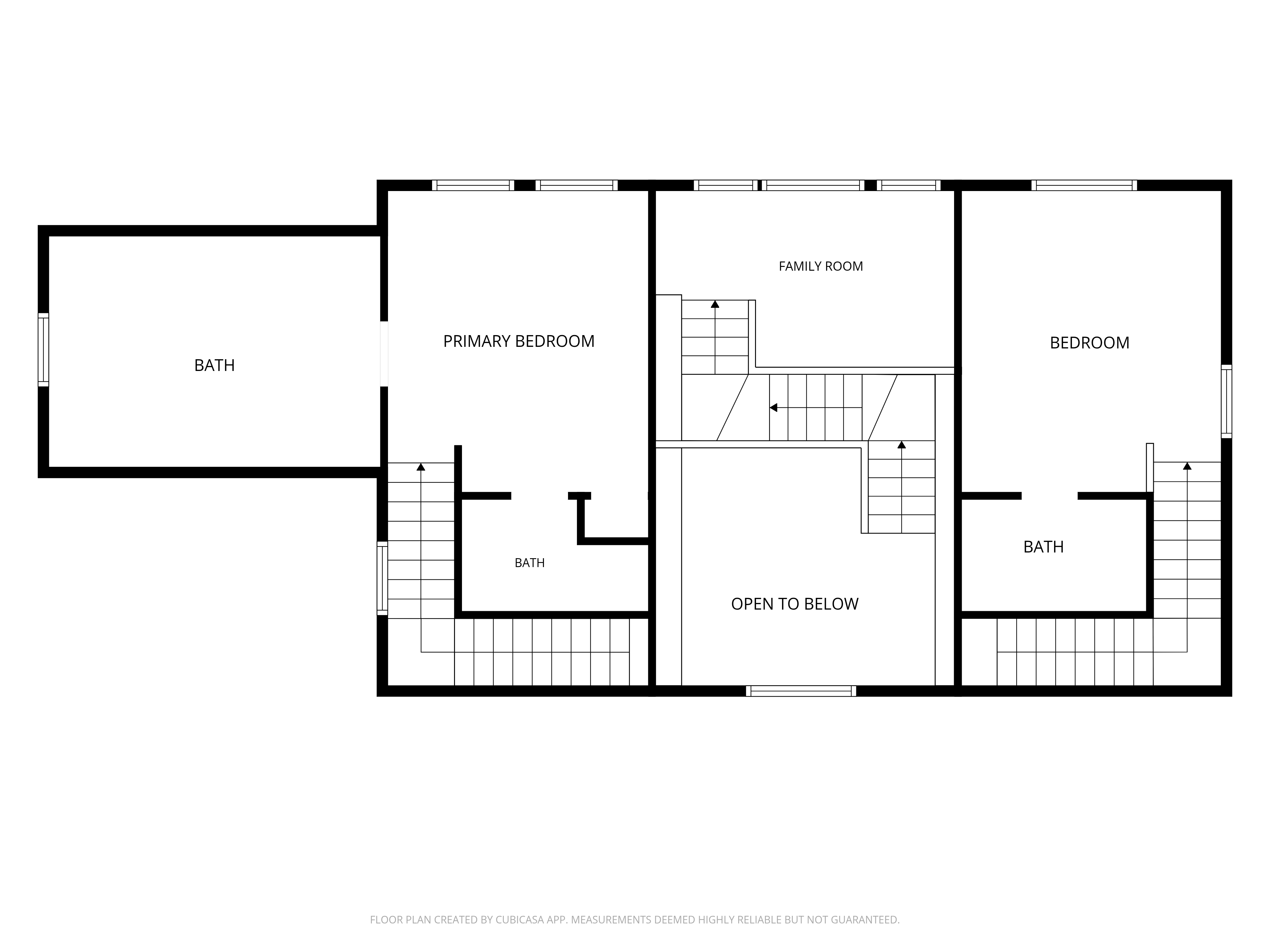 Carriage House second floor plan — Shelburne Village, Vermont