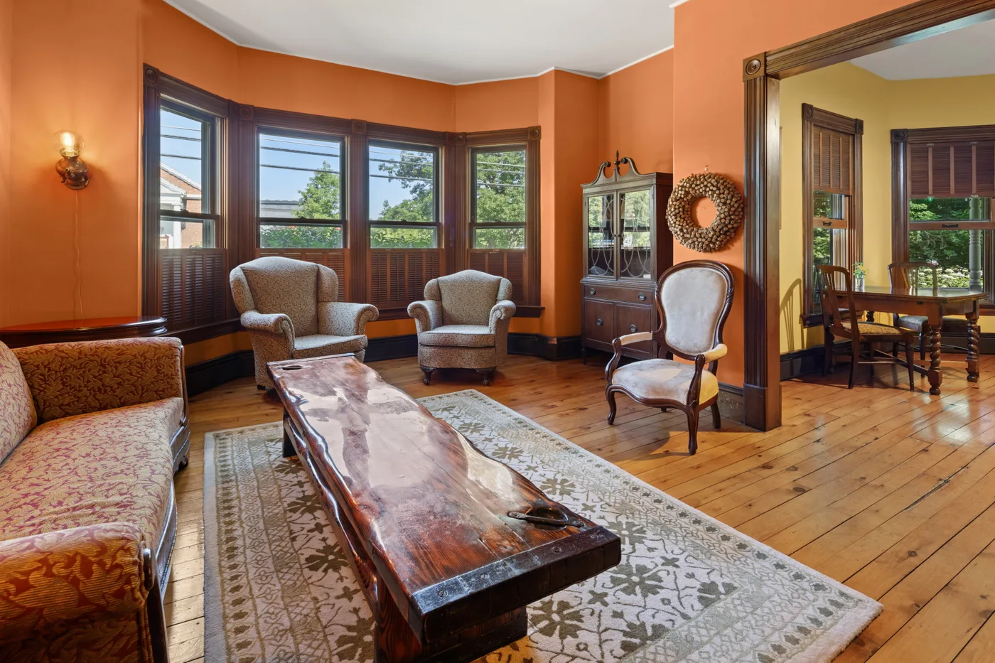Second sitting room in the Main House — comfortable guest common space