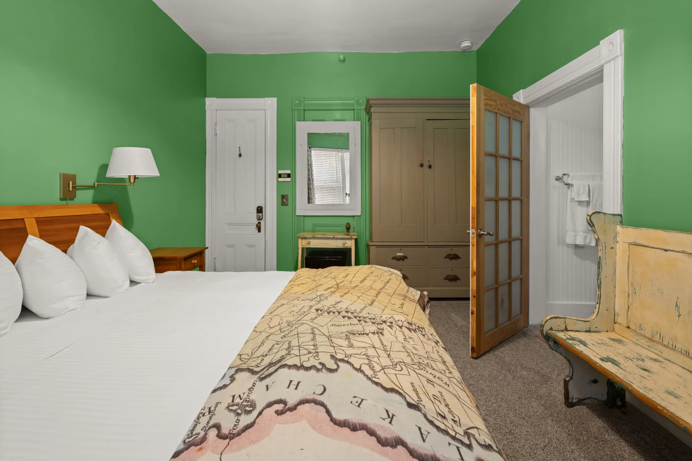 King Room, First Floor — room detail and natural light